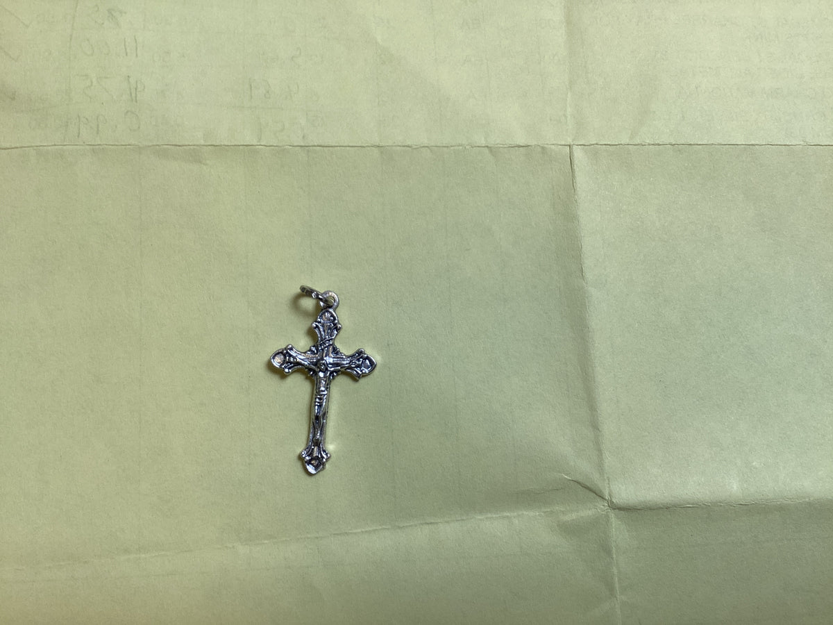 Small Crucifix Silver 1 1/4”