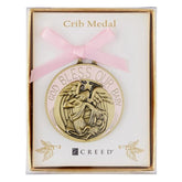 Creed Crib Medal - Pink