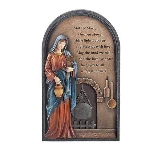 9.25” Kitchen Madonna Wall Plaque