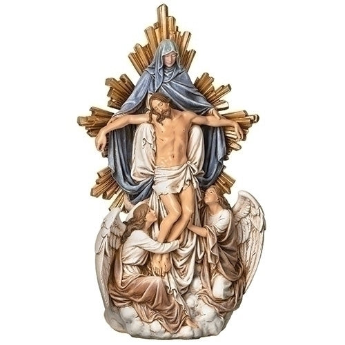 13.25” Angels with Christ Statue