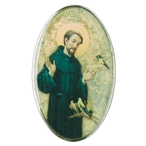 2” Visor clip- St Francis