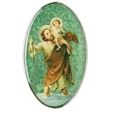 2” Visor Clip -St. Christopher