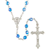 Dark Blue Crystal Rosary