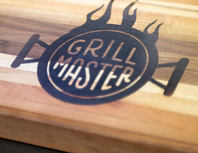 Large Wood-Burned Cutting Board