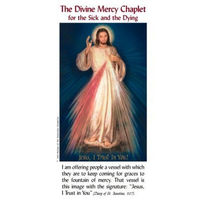 Pamphlet: The Divine Mercy Chaplet for the Sick and Dying