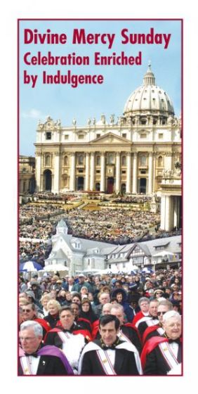 Pamphlet: Divine Mercy Sunday - Celebration Enriched by Indulgence