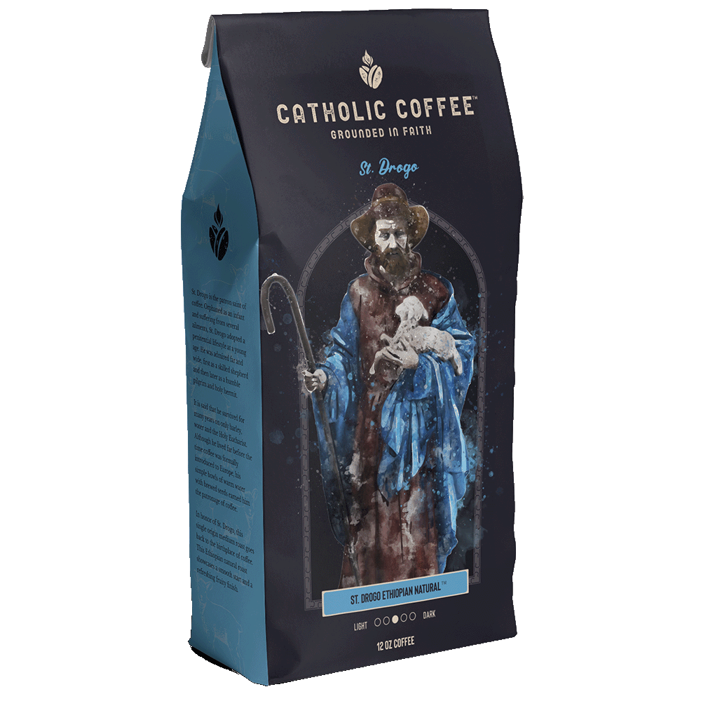 Catholic Coffee: St. Drogo Ethiopian Medium Roast