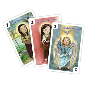 Mini Saints Go Fish Card Game