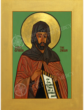 St. Ephrem Icon 5x7