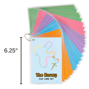 The Rosary Jumbo Flip Card Set