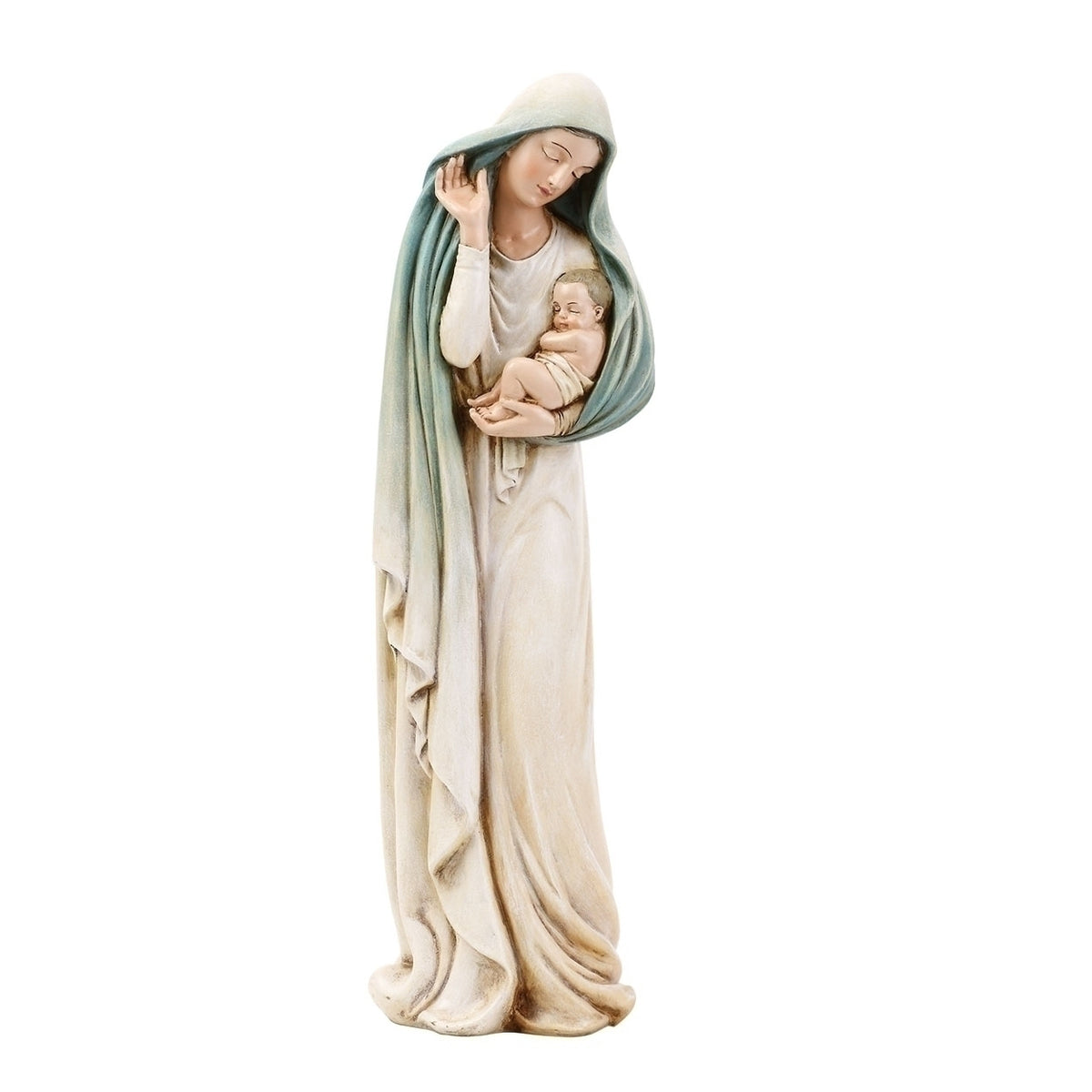 12” Madonna with Child Figure