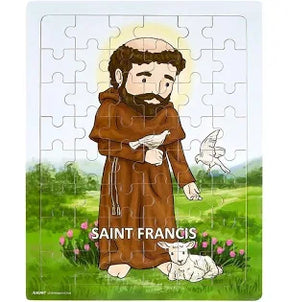 Mini Saints Puzzles - Various Saints, 48 pieces